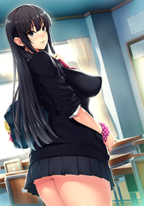 Kyonyuu JK ga Ojisan Chinpo E